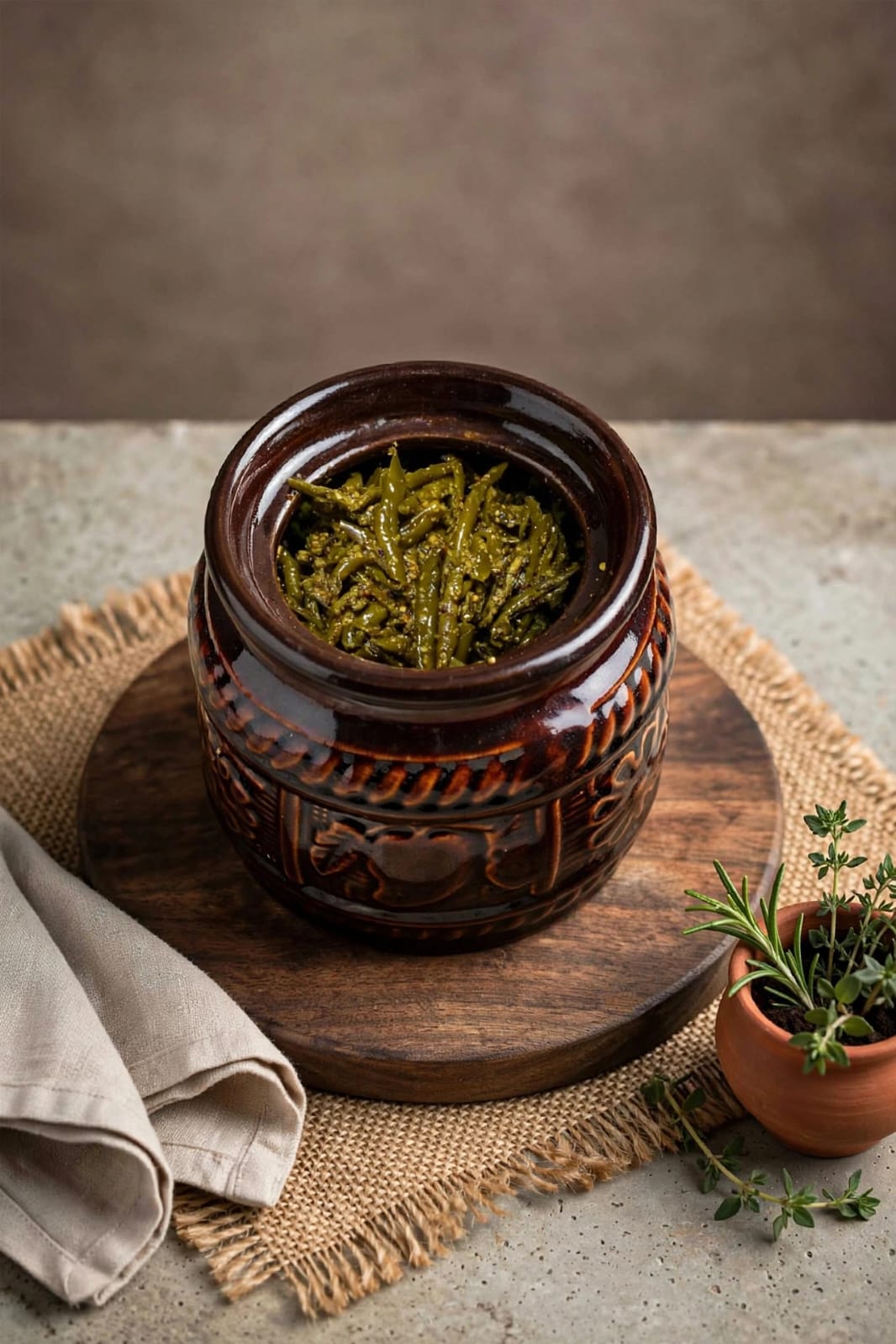 Green Chilli Pickle