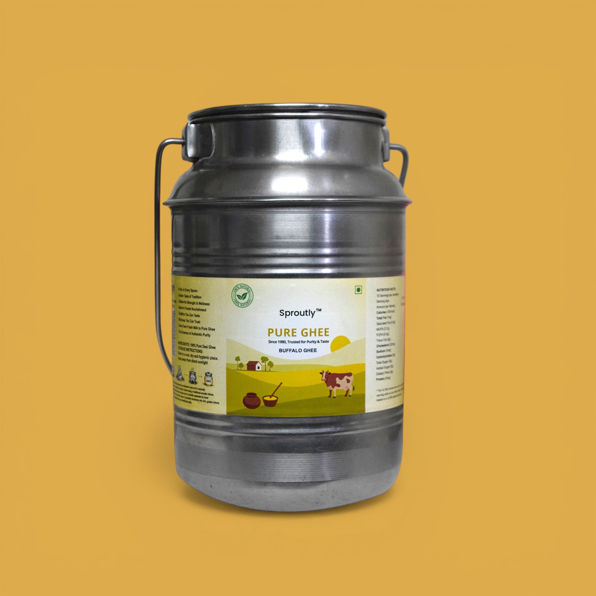 Desi Buffalo Ghee 1 litre