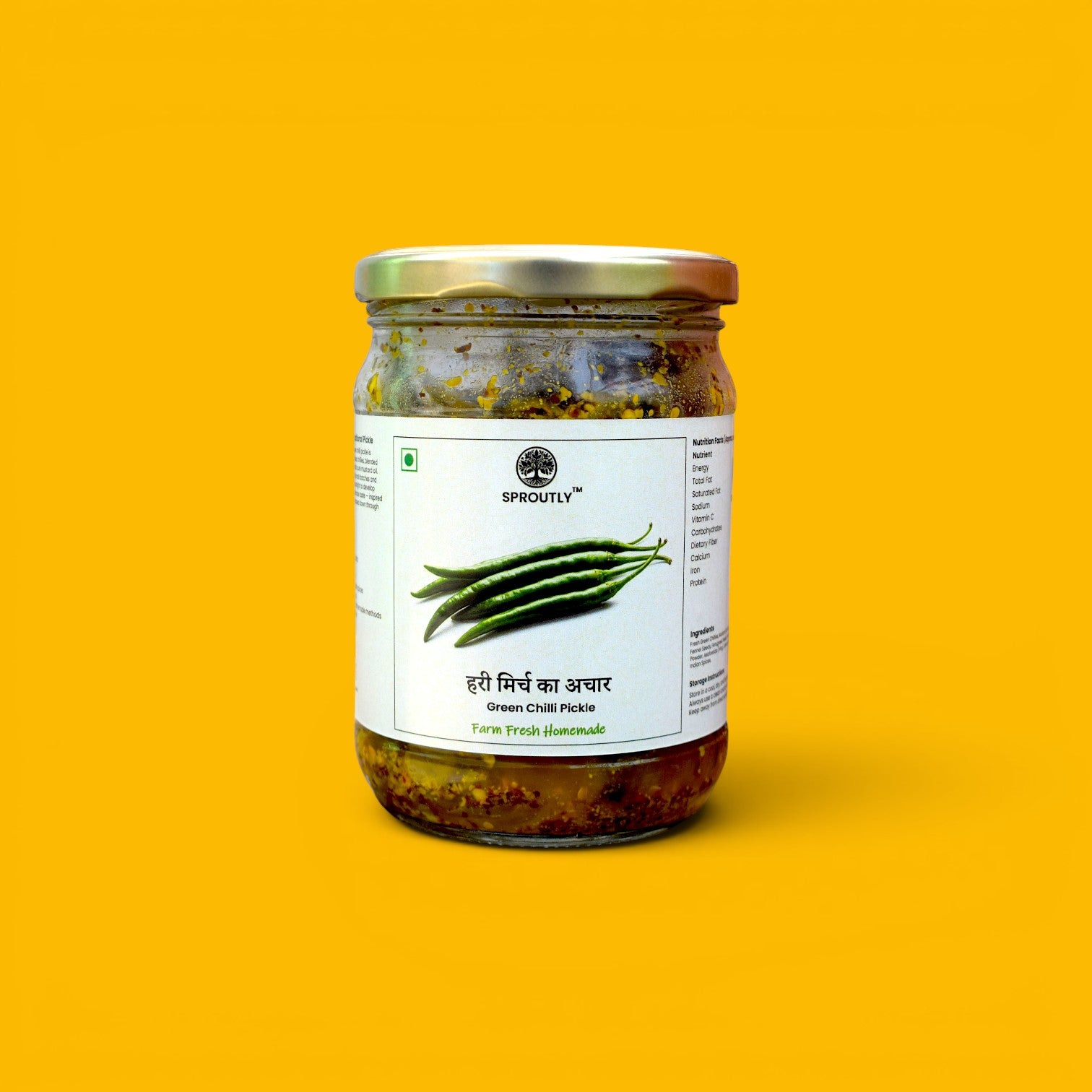 Green Chilli Pickle