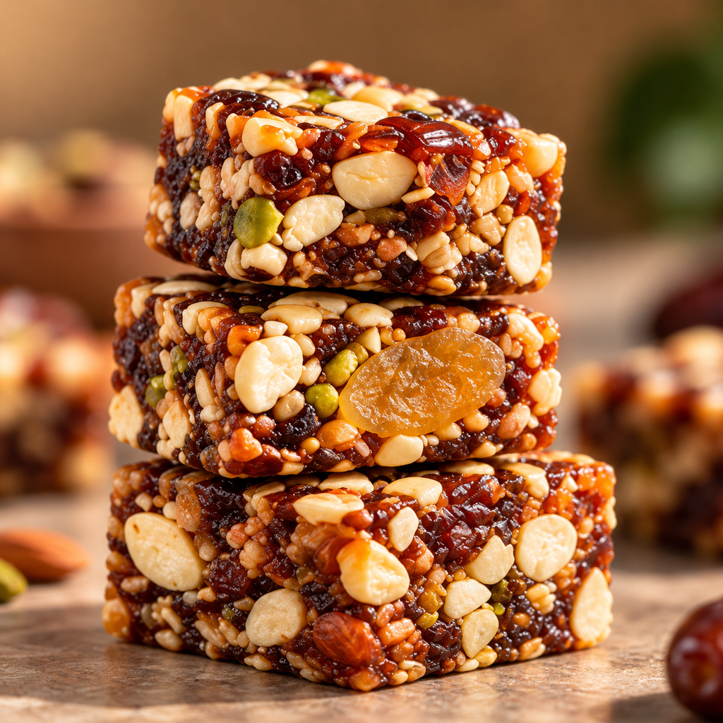 Dry Fruit Date Bites