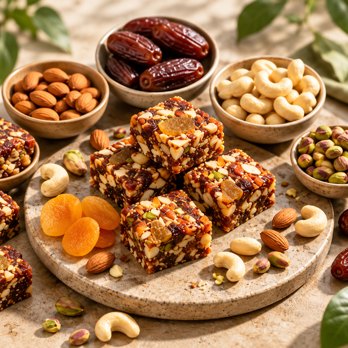 Dry Fruit Date Bites