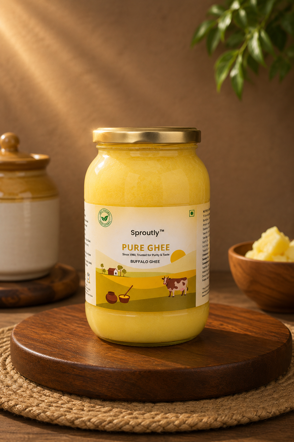 Desi Buffalo Ghee 1 litre