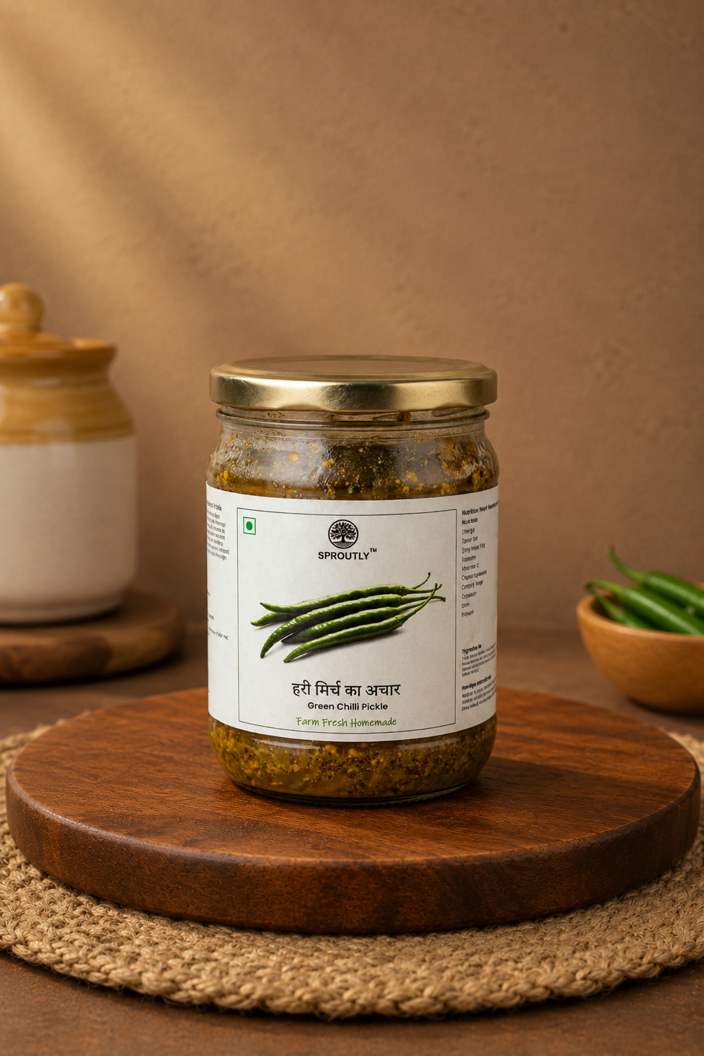 Green Chilli Pickle