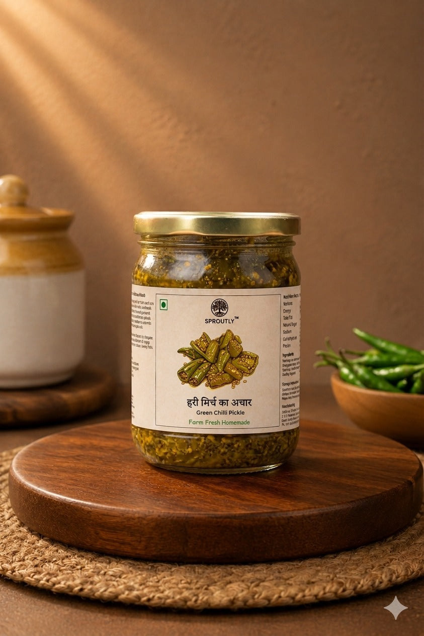 Rajasthani Hari Mirch Ka Achar