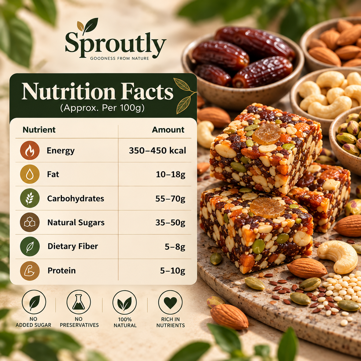 Dry Fruit Date Bites